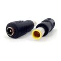 Lucktech 7.9x5.5mm Male Yellow to 5.5x2.1mm Female DC Adaptor NET-DC7955-K