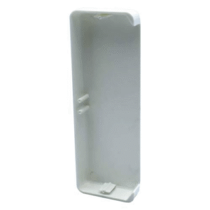 Decorduct 2 Compartment End Cap White NET-TRUNK-DDT11WH