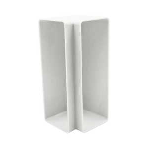 Decorduct 1 Compartment Bend White NET-TRUNK-DDT12WH