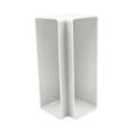 Decorduct 1 Compartment Bend White NET-TRUNK-DDT12WH