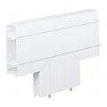 Decorduct DDT30GR Flat Tee 165×55mm - White NET-TRUNK-DDT30WH
