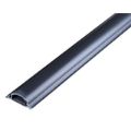 Decorduct PVC Half Moon Trunking 50 x 15mm 2m Grey NET-TRUNK-HMON-50-GR
