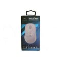 Novaro Ambidextrous USB-A Silent Wireless Mouse Purple NOVKBM001P