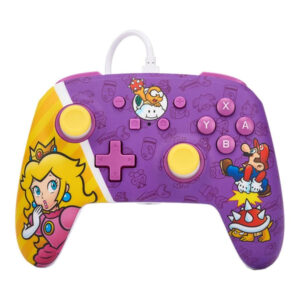 PowerA Nintendo Switch Enhanced Wired Controller – Princess Peach Battle NSGP0092-01
