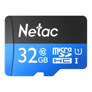 Netac P500 Standard 32GB U1 C1 MicroSDHC Memory Card NT02P500STN-032G-R