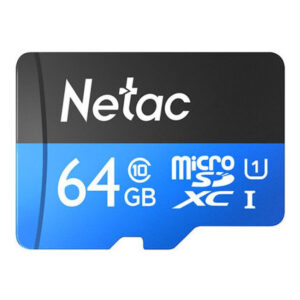Netac P500 Standard 64GB U1 C1 MicroSDXC Memory Card NT02P500STN-064G-R