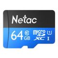 Netac P500 Standard 64GB U1 C1 MicroSDXC Memory Card NT02P500STN-064G-R