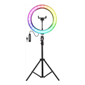 Nesty 10-inch Multipurpose USB Powered RGB LED Selfie Ring NTNRL44