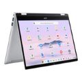 Acer Chromebook Plus Spin 514 CPE594-2N 14-inch WUXGA AI 2-in-1 Laptop - Kompanio Ultra 910 256GB UFS 12GB RAM ChromeOS Silver