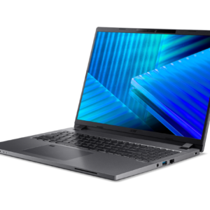 Acer TravelMate TMP216-71-G3-TCO-701H 16″WUXGA SlimBezel IPS Intel Core Ultra 7 processor 155H IPS 16 GB DDR5 Memory 512GB PCIe NVMe SSD Micro SD card reader WIFI6E+BT 2×2 AX+BT 6E Acer PBA FRP BackLit KB FHD IR camera 53Wh Li-ion battery 65W TypeC adapter Windows 11 PRO 3 Years On Site 4711721032879