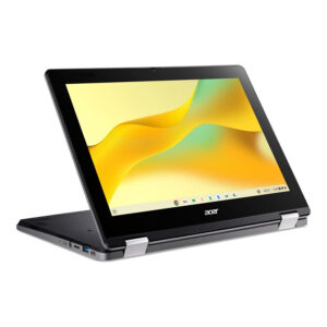 Acer Chromebook Spin 512 R856T 12-inch HD+ 2-in-1 Laptop – Intel N100 64GB eMMC 8GB RAM ChromeOS Black