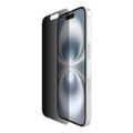 Belkin ScreenForce InvisiGlass Privacy Treated Screen Protector for Apple iPhone 16/15/14 Pro OVA167HQ