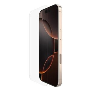 Belkin InvisiGlass Treated Screen Protector for iPhone 16 Pro Clear OVA173HQ