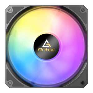 Antec P12 PWM 120mm ARGB Reverse Case Fan – Black P12R ARGB