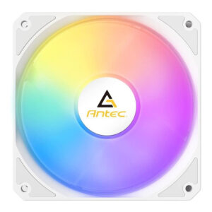Antec P12 PWM 120mm ARGB Reverse Case Fan – White P12R ARGB White
