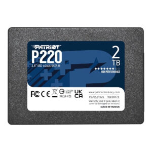 Patriot P220 2.5-inch 2TB Serial ATA III Internal SSD P220S2TB25