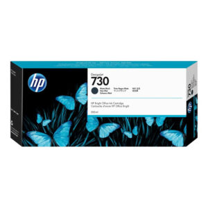 HP 730 DesignJet Matte Black High Yield Ink Cartridge Original P2V71A Single-pack