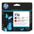 HP 774 DesignJet Matte Black and Chromatic Red Printhead P2V97A