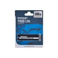 Patriot P400 Lite 500GB M.2 PCIe Gen 4x4 NVMe Internal SSD P400LP500GM28H
