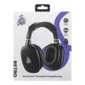 Pro Bass Retro Wireless Headphone Black PB-2014-BK