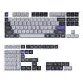 Keychron Double Shot KSA PBT Keycap Set Dark Grey and White Smoke PBT-46