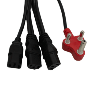 Dedicated Power to 3-headed Cable 3.8m PC-6D3IC13BK3.8