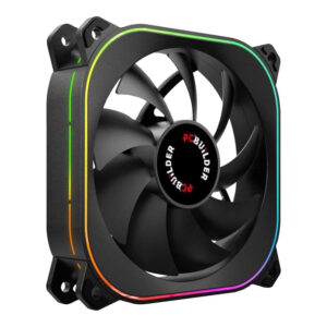 PCBuilder Tornado Chill 120mm ARGB Fan Black PCB-CF-TORNADO-120