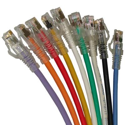 Molex 1m PowerCat 6A Shielded Patch Cord Purple PCD-07000-0P