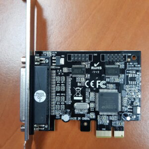 PCIe 2 PORT SERIAL+1 PORT PARALLEL IC9910 W/LP BRACKET.