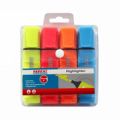 Parrot Highlighter Markers Yellow Pink Blue Orange 4-pack PH0401B