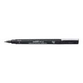 Uni-Ball PINBR-200(S) Drawing Brush Pen - Black 12-pack PINBR-BLK