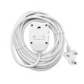 Noble Poweline 10m Multi Plug Coupler Extension Cord Lead PL-E02/10M