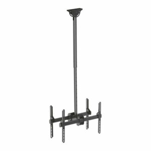 LinkQnet 37 tot 70-inch 45KG x2 Telescopic Height Adjust Ceiling Mount Bracket Black PLB-CE946-01LD