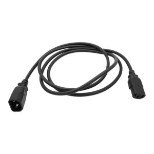 Scoop Male to Female IEC Power Cable 1.8m POW-M-F
