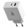 Pro Bass RapidCharge Series 32W Dual USB Wall Charging Adapter White PR-8042-WT