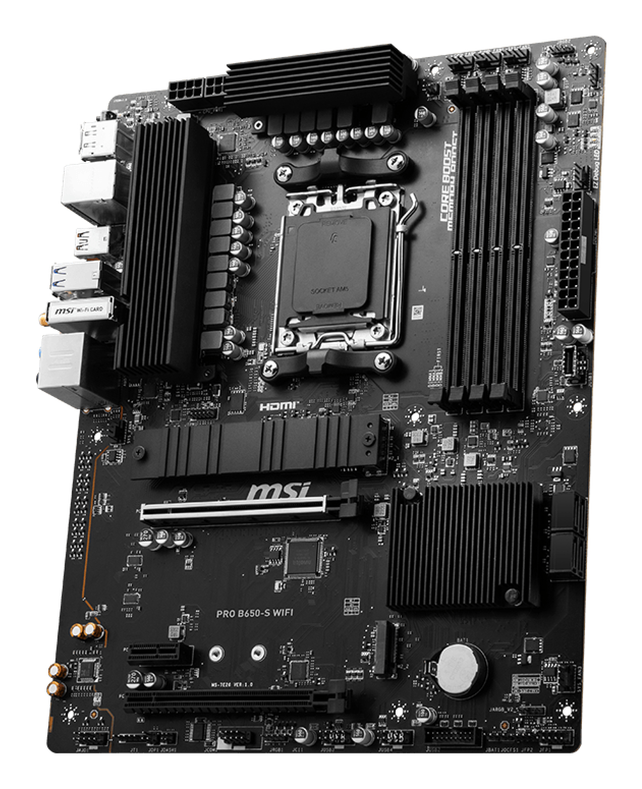 MSI Pro B650-S Wi-Fi AMD Socket AM5 ATX Motherboard - Image 3