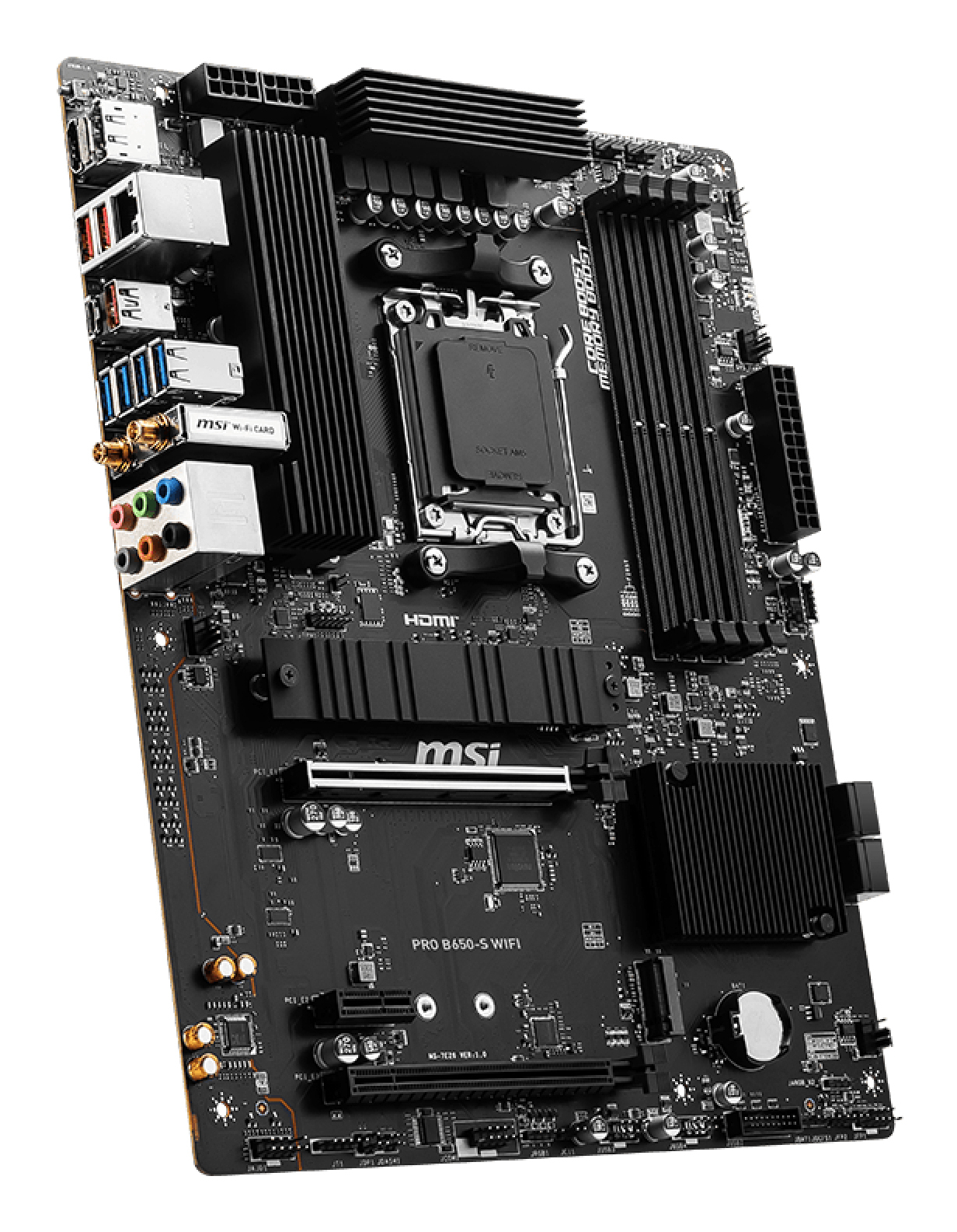 MSI Pro B650-S Wi-Fi AMD Socket AM5 ATX Motherboard - Image 4
