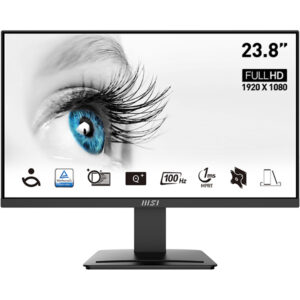 MSI Pro MP2412 23.8-inch 1920 x 1080p FHD 16:9 100Hz 1ms VA Monitor