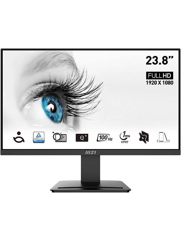 MSI Pro MP2412 23.8-inch 1920 x 1080p FHD 16:9 100Hz 1ms VA Monitor