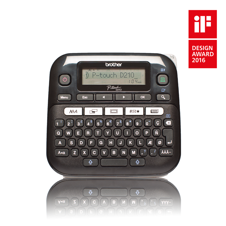 Brother Handheld 2 Line Label Printer/ 6-12MM tapes