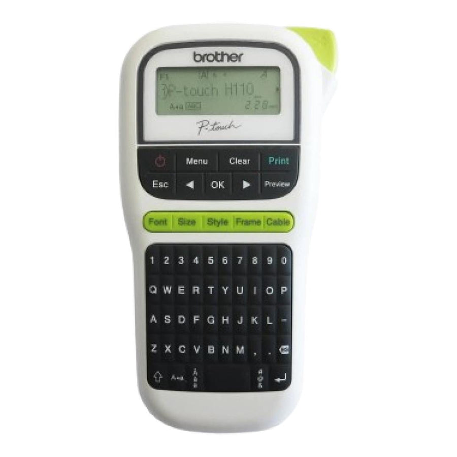 Brother PT-H110 Label Printer – Thermal transfer 180 x 180 dpi TZe QWERTY