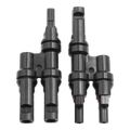 PV 1000V DC T 2 to 1 Solar Branch Connectors PV004-T2
