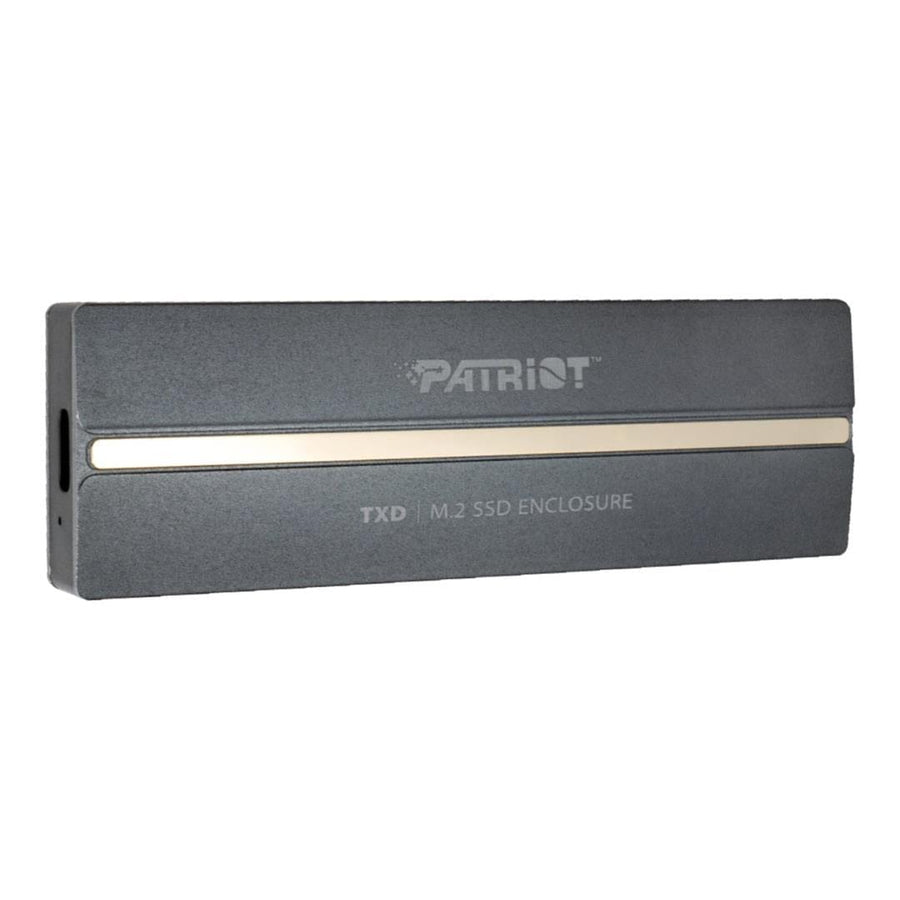 Patriot TXD PCIe M.2 USB 3.2 Gen2 SSD Enclosure Silver PV810UPNGM