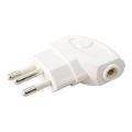 LinkQnet Slimline 3 Point Plug 16A White PWR-3PIN-PLUG-SA-W