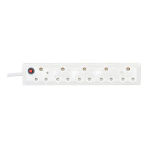 LinkQnet 5-port Dedicated Multiplug 5x 16A White PWR-MP-5P-D-WHITE