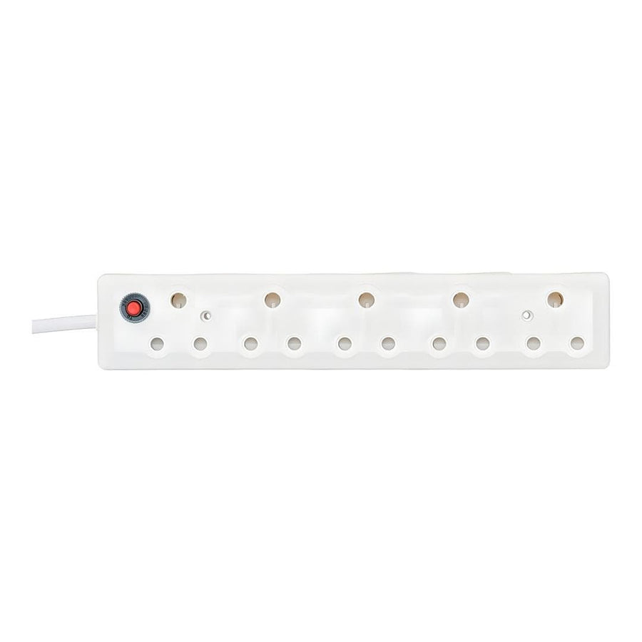 LinkQnet 5-port Dedicated Multiplug 5x 16A White PWR-MP-5P-D-WHITE