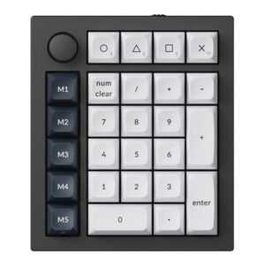 KeyChron Q0 Max QMK Wireless Custom Number Pad – Black Q0M-M1