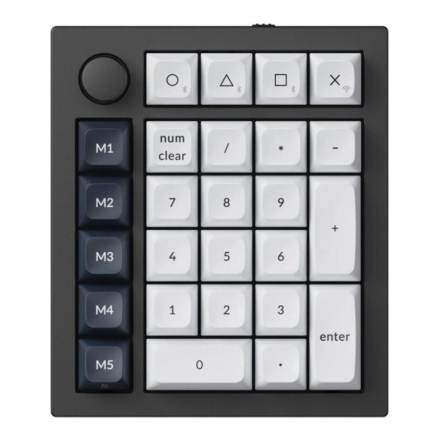 KeyChron Q0 Max QMK Wireless Custom Number Pad – Black Q0M-M1
