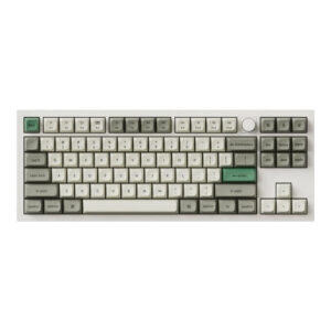 KeyChron Q3 Max QMK/VIA Wireless Custom Mechanical Keyboard – Shell White Q3M-P1