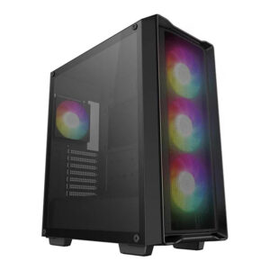 DeepCool CC560 Mesh V2 ATX Mid Tower Black PC Case R-CC560-BKAMA4-G-2